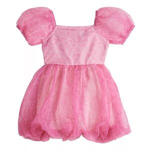 Pink Floral Patterned Dress